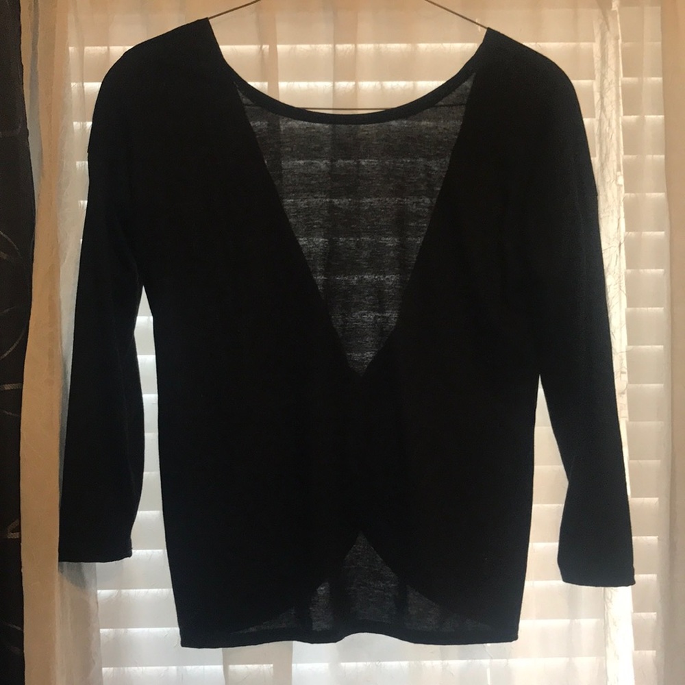 Open Back Shirt
